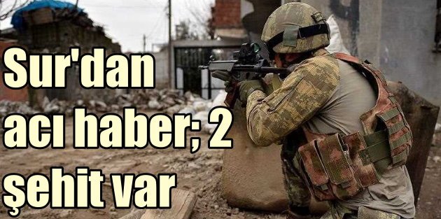 Sur&#039;da çatışma: 2 şehit