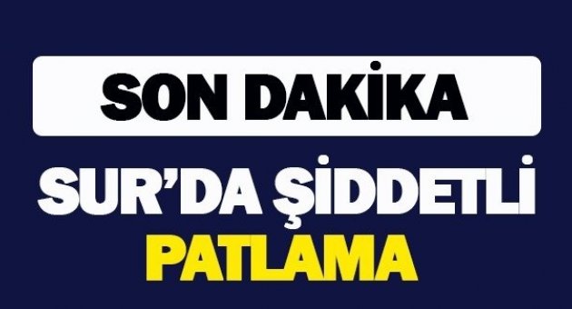 Sur'da patlama! Çok sayıda yaralı asker var...