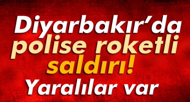 Sur'da polise roketli saldırı: 3 yaralı