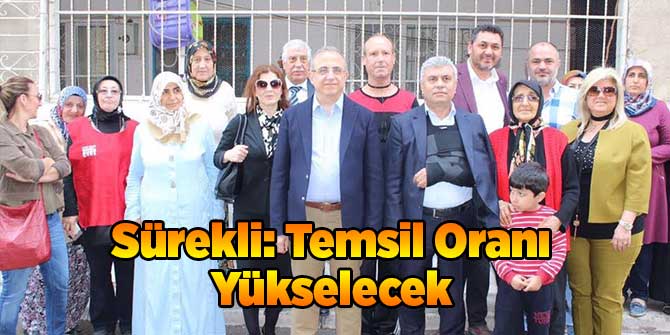 Sürekli: Temsil Oranı Yükselecek