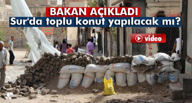 Sur ilçe merkezine toplu konut yapılacak mı?
