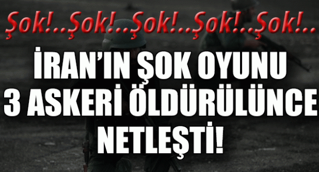 Suriye'de 3 İran askeri öldü