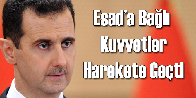 Suriye'de Rejim Kuvvetleri Harekete Geçti