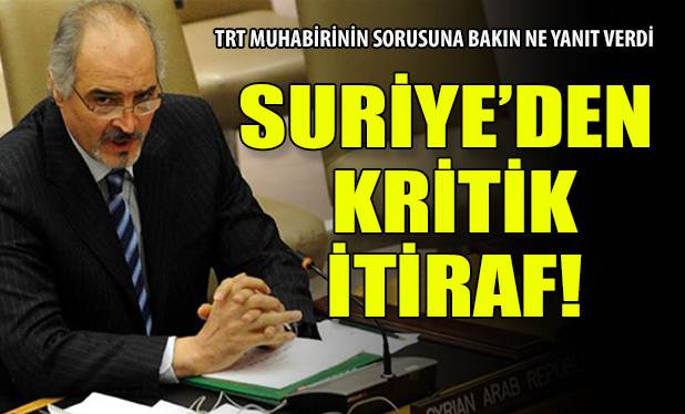 Suriye elçisinden PYD itirafı