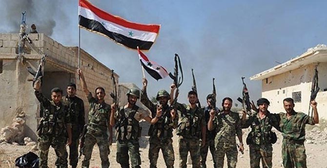 Suriye Ordusu Muhaliflerin Elindeki 4 Bölgeyi Ele Geçirdi