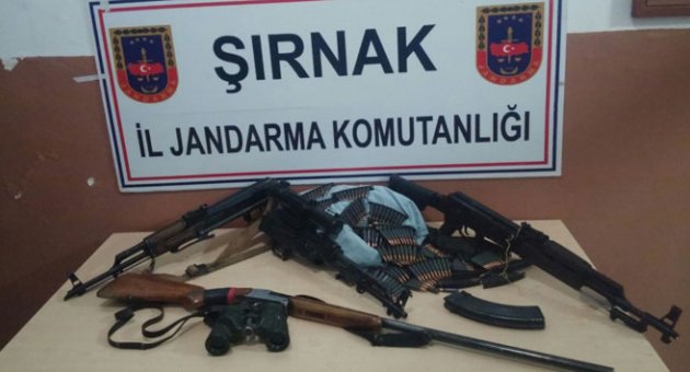 Takibe alınan araçtan cephanelik çıktı!