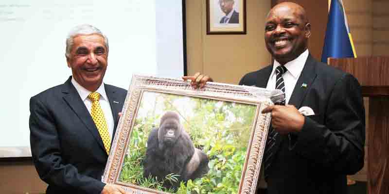 Tamer Taşkın’a Afrika tanıtım ödülü