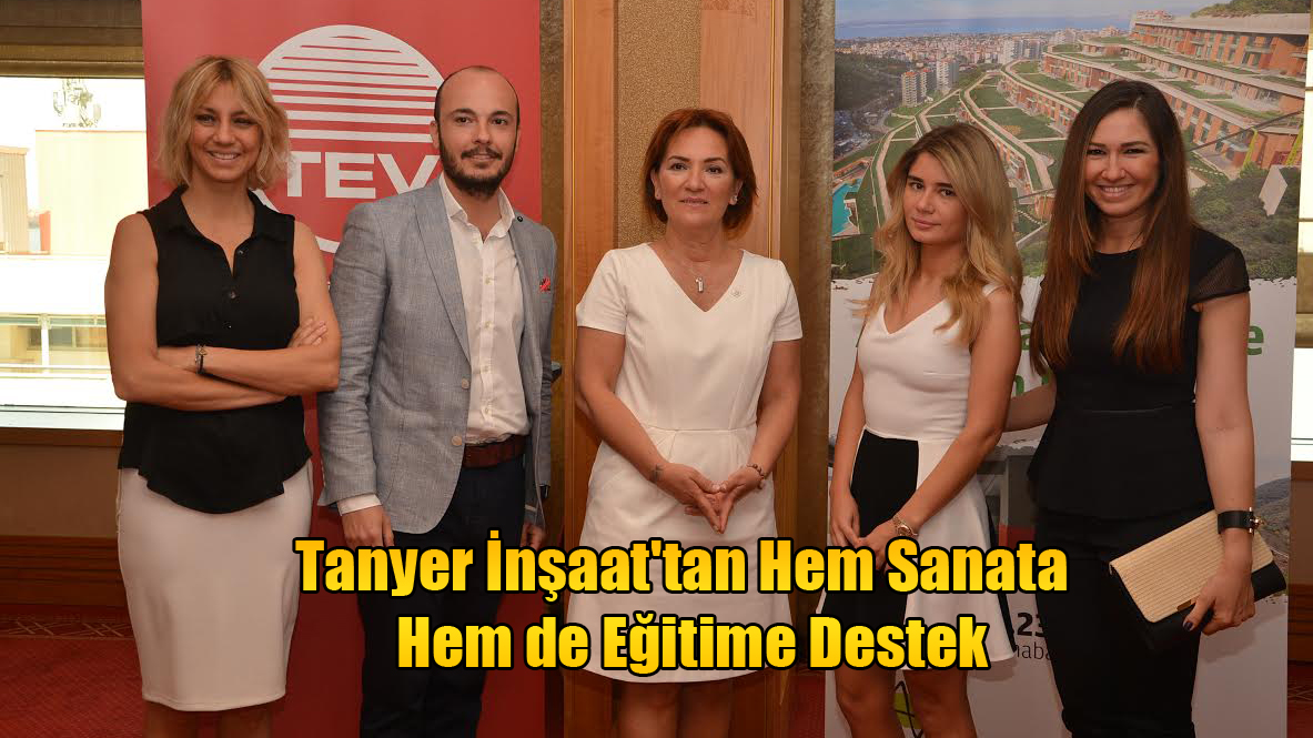 Tanyer İnşaat'tan Hem Sanata Hem de Eğitime Destek