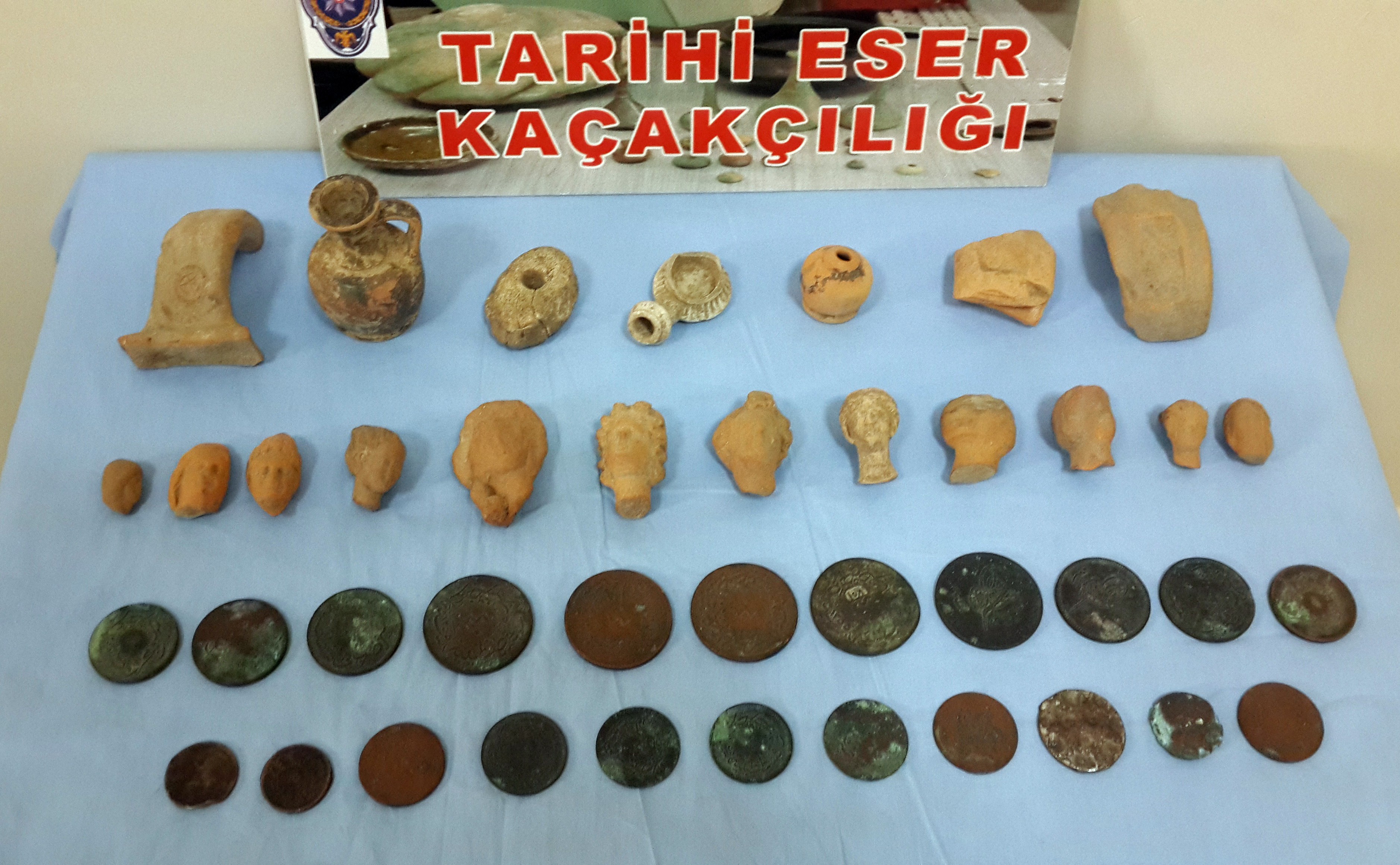 Tarihi eseri satarken yakalandı, serbest kaldı