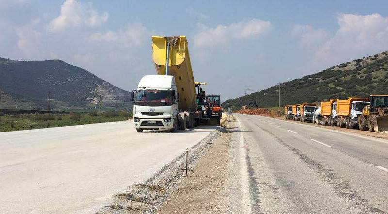 Tarihi karayolu yenileniyor