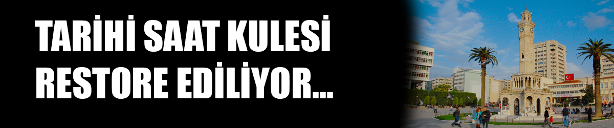 Tarihi Saat Kulesi Restore Ediliyor