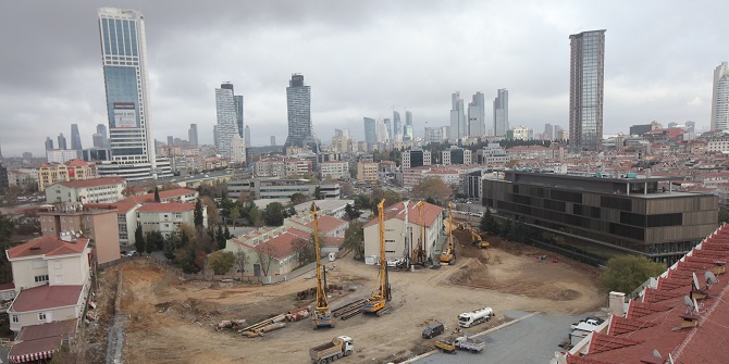 TAŞ YAPI&#039;NIN İNŞTI ŞİŞLİ BELEDİYESİ TARAFINDAN DURDURULDU