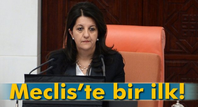 TBMM Genel Kurulu ilk defa HDP’li bir Meclis Başkanvekili tarafından yönetiliyor