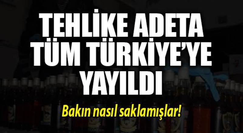 Tehlike adeta tüm Türkiye'ye yayıldı