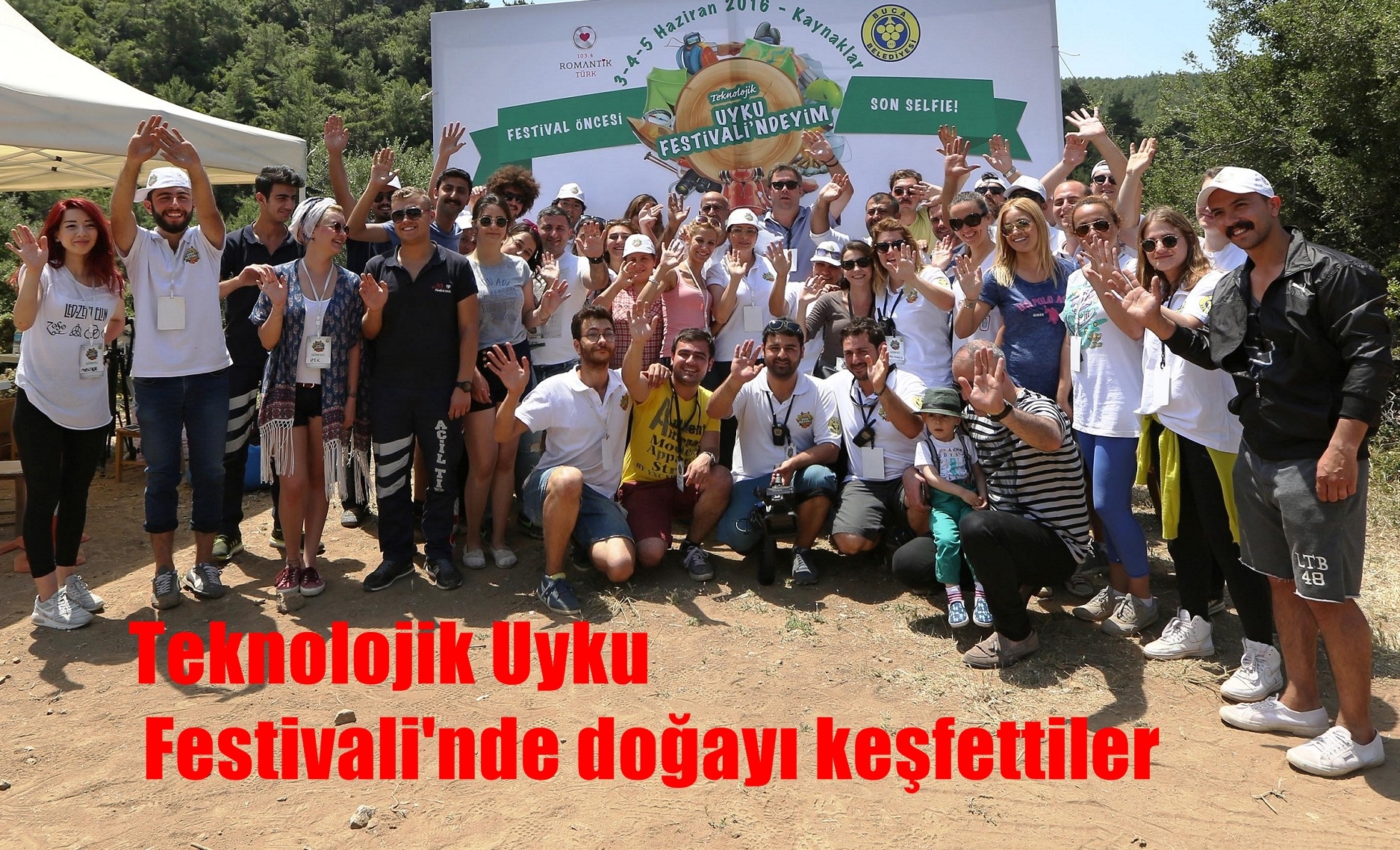 Teknolojik Uyku Festivali'nde Doğayı Keşfettiler