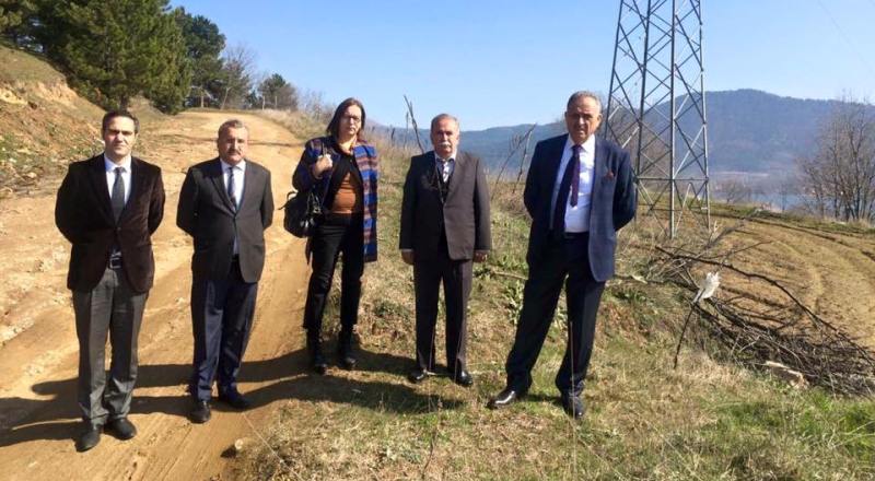Teleferik Projesi için etüt çalışmalarına başlandı