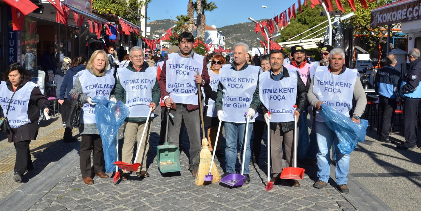 TEMİZ KENT FOÇA FARKINDALIK PROJESİ BAŞLADI