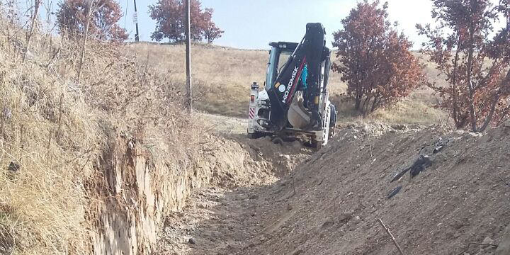 TEMREK MAHALLESİ’NDE TAŞKINLAR ÖNLENİYOR