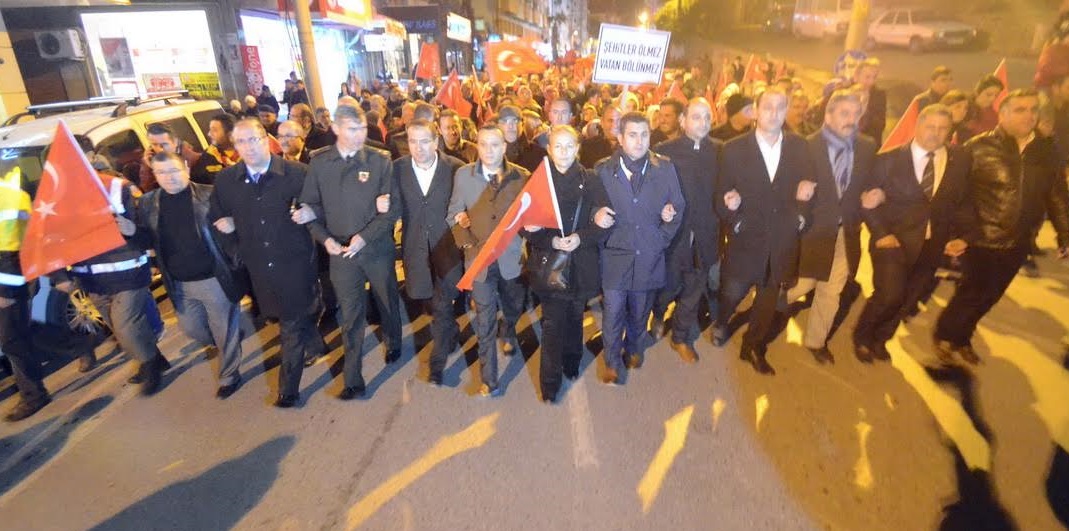 TERÖRE KARŞI TEK YÜREK