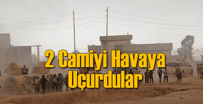 Teröristler 2 Camiyi Havaya Uçurdu