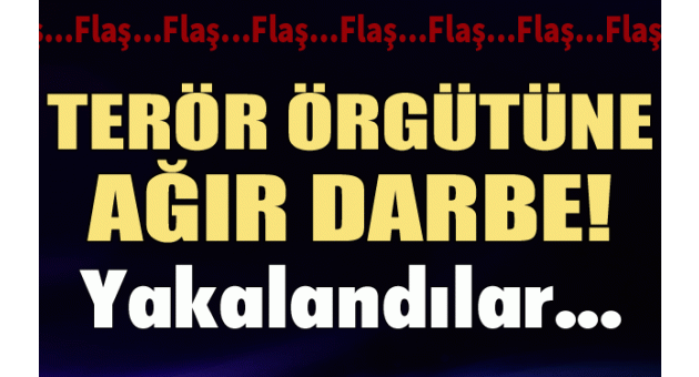 Terör örgütüne ağır darbe! O isimler yakalandı