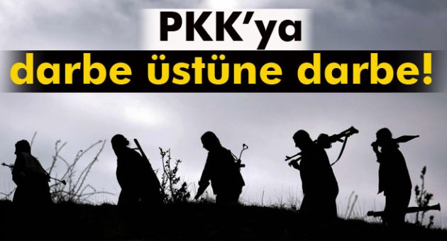 Terör örgütüne ait 5 sığınak imha edildi