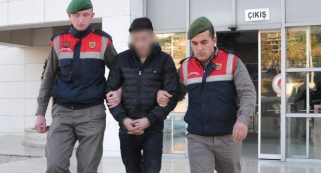 Terör şüphelisi otobüste yakalandı