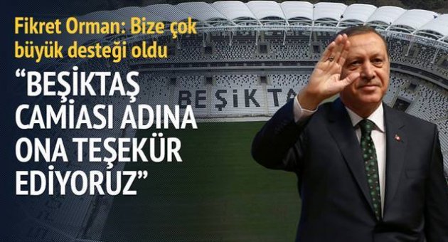 Teşekkürler Cumhurbaşkanım