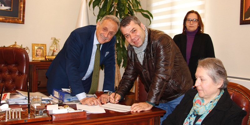 TOKİ için yer tahsisinin ilk imzaları atıldı