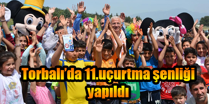Torbalı’da 11.uçurtma şenliği yapıldı