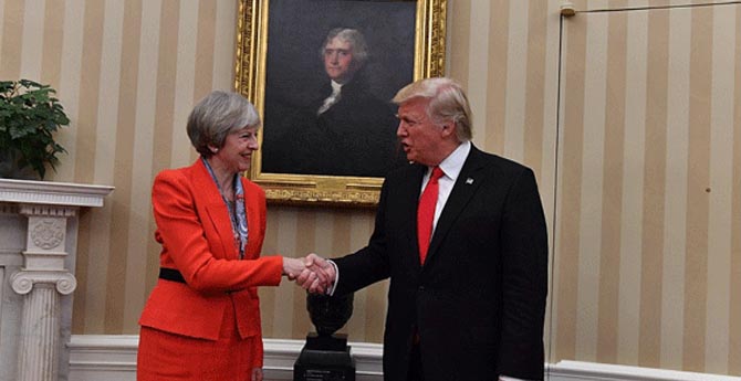 Trump ve May Görüşmesi: İşkence, Rusya, İran