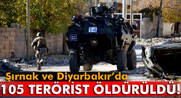 TSK: 'Cizre, Silopi ve Sur'da 12 terör etkisiz hale getirildi'