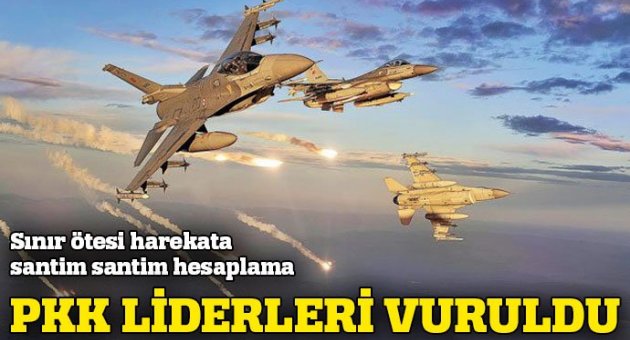 TSK'nın ani operasyonunda PKK'nın lider kadrosu yaralandı