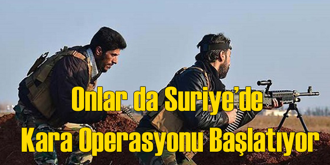 TSK'dan Sonra Onlar da Harekete Geçti