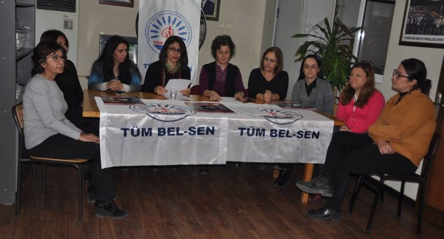 TÜM BEL-SEN'Lİ KADINLAR ÖRGÜTLÜ OLDUĞU SENDİKAYA ATEŞ PÜSKÜRDÜ!