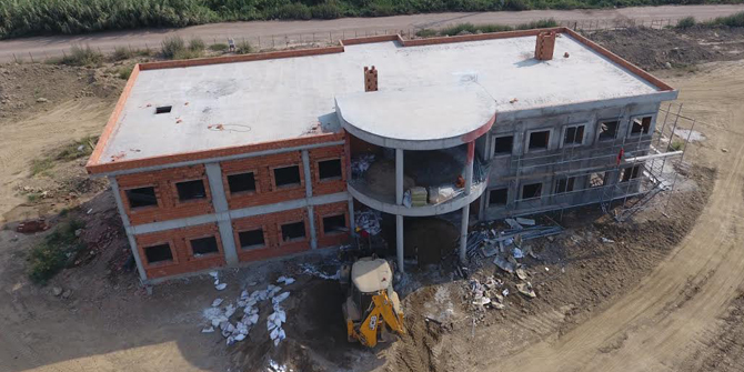 Turgutlu Arıtma Tesisinin Yarısı Tamam