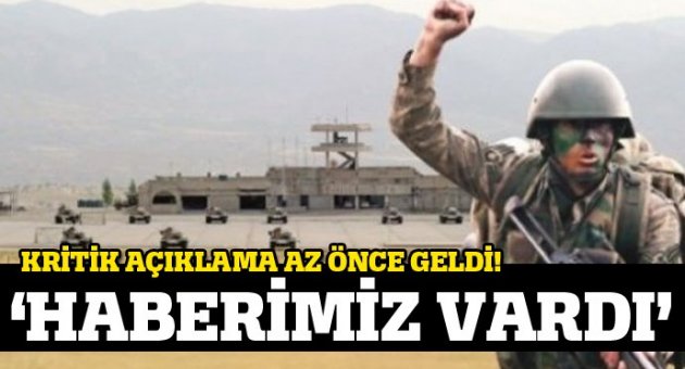 Türk askeri Musul'a bilgi vererek girdi