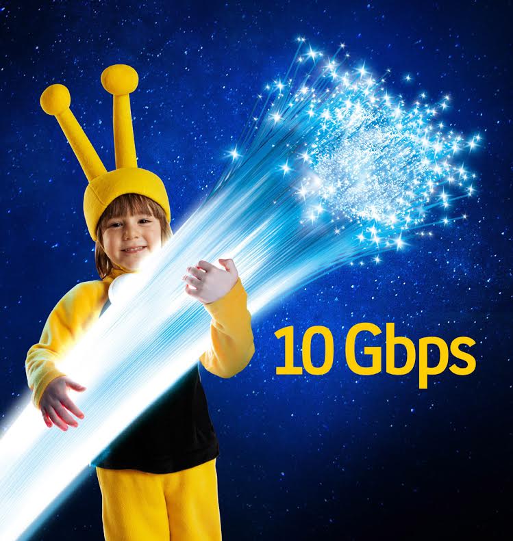 Turkcell gücü fiberde  10 Gbps’ye ulaştı