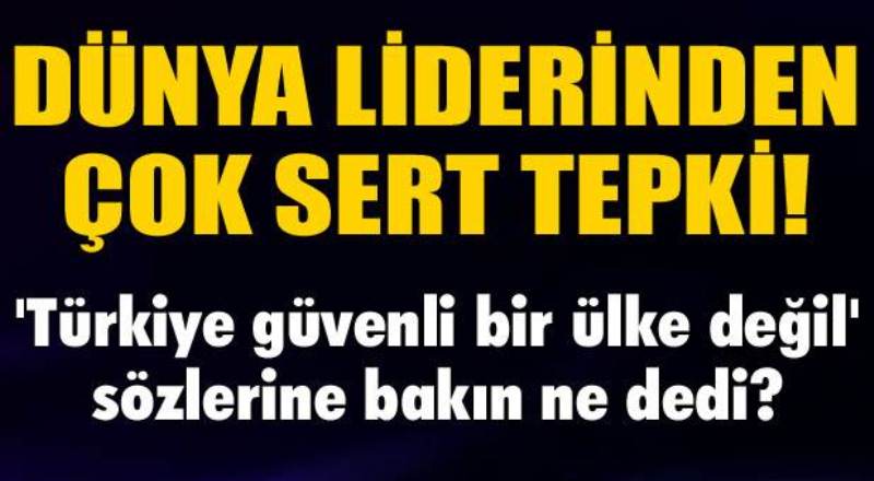 Türkiye'nin güvenli olmadığını söylemek hakaret olur