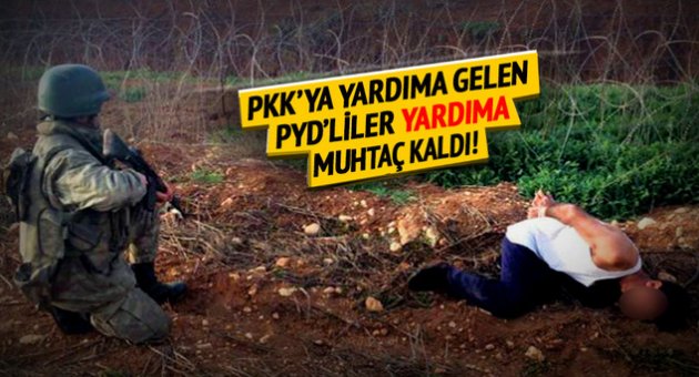 Türkiye&#039;ye sızmaya çalışan PYD&#039;liler böyle yakalandı!