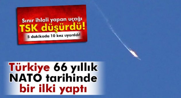 Türkiye 66 yıllık NATO tarihinde bir ilki yaptı