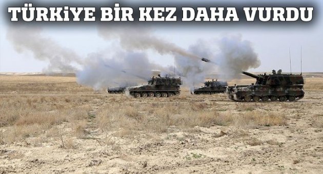 Türkiye bombalamaya devam ediyor!