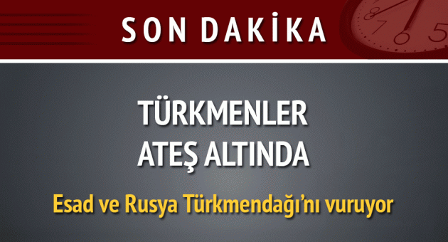 Türkmenler ateş aldında