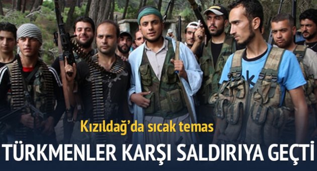Türkmenler karşı saldırıya geçti