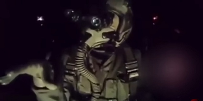 Türk pilot, DAEŞ'i bombalarken bakın ne hareket yaptı