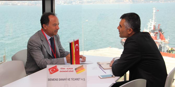 Türk ürünlerini almak için İzmir'e geldiler