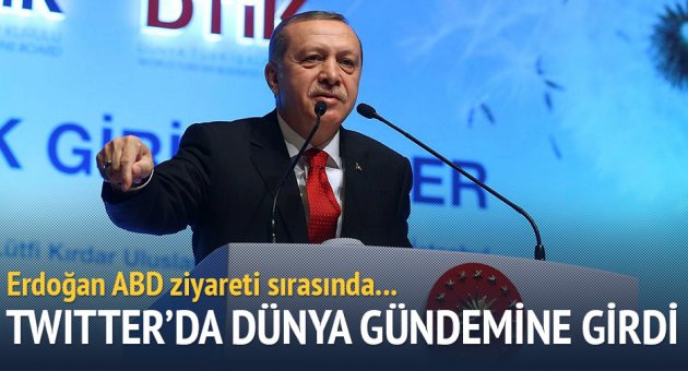 Twitter'da #WeLoveErdogan kampanyası