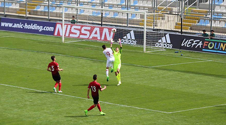 U17 Milliler, İspanya'ya yenildi