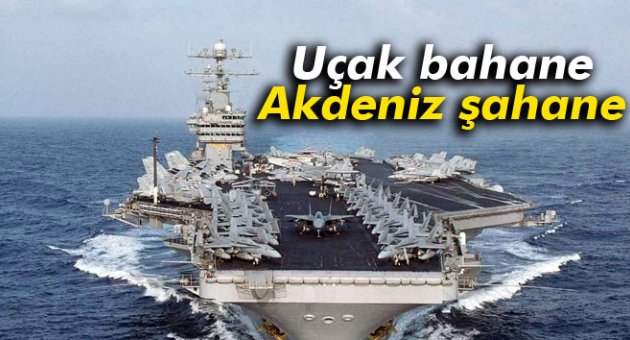 Uçak bahane Akdeniz şahane