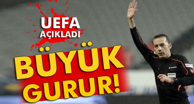 UEFA açıkladı! Büyük gurur...
